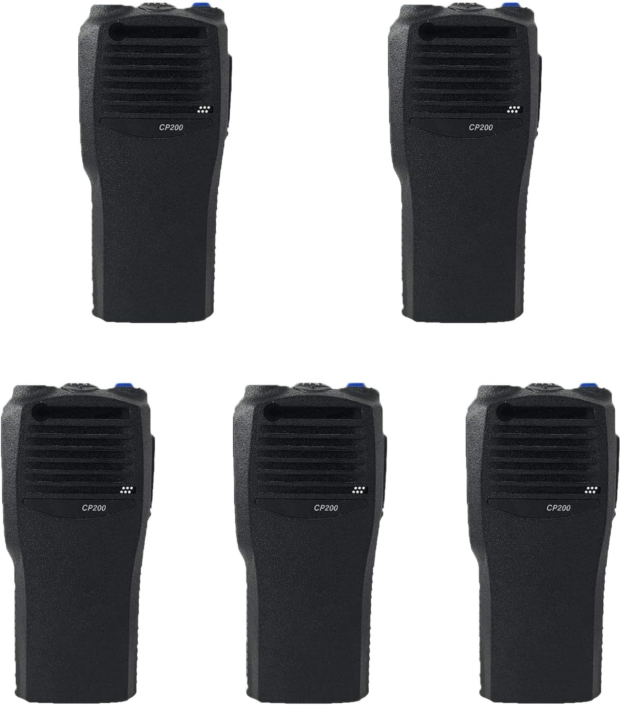 5Pack PMLN4553 CP200 Housing Case Front Cover Compatible with CP200 Handheld with OEM Speaker