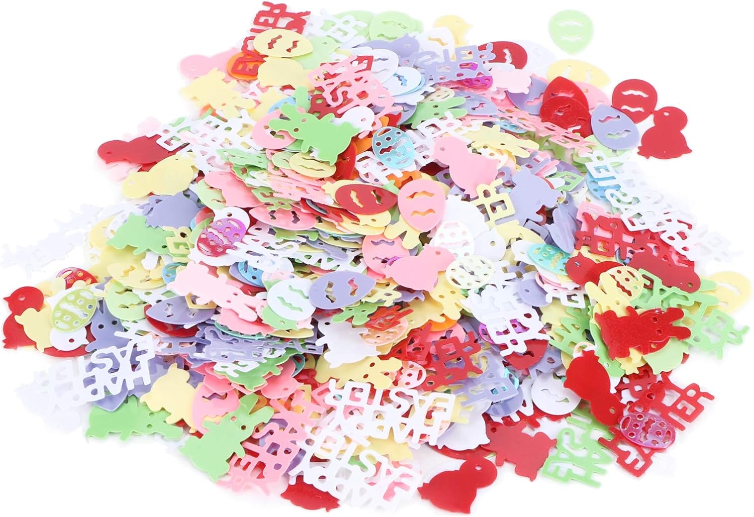 イースター紙吹雪紙吹雪パーティーイースターの装飾のためのカラフルな紙吹雪