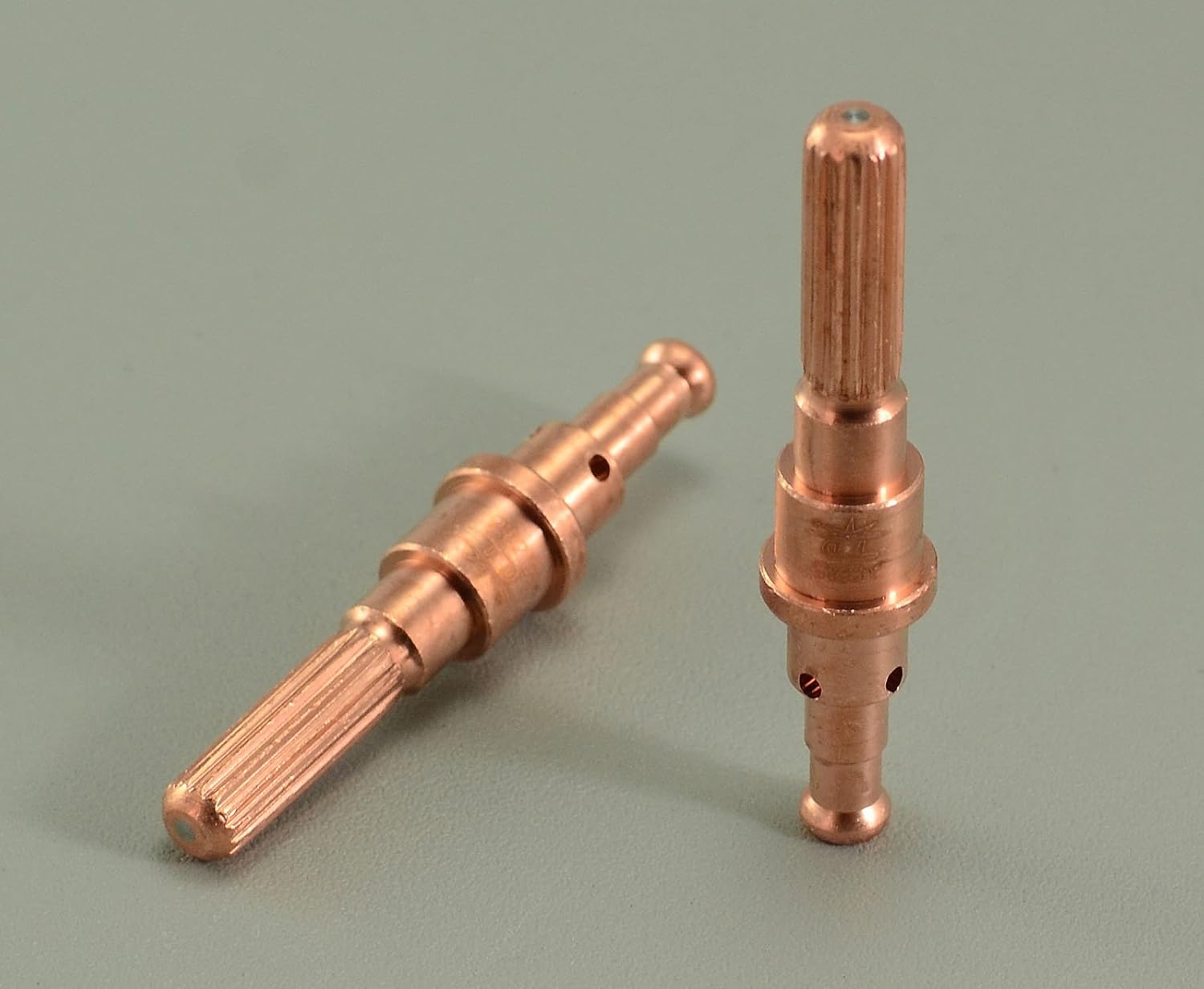 RIVERWELD Plasma Electrode 9-8215 Fit Thermal Dynamics SL60 SL100 Plasma Cutter Torch Consumables Parts Pack of 10