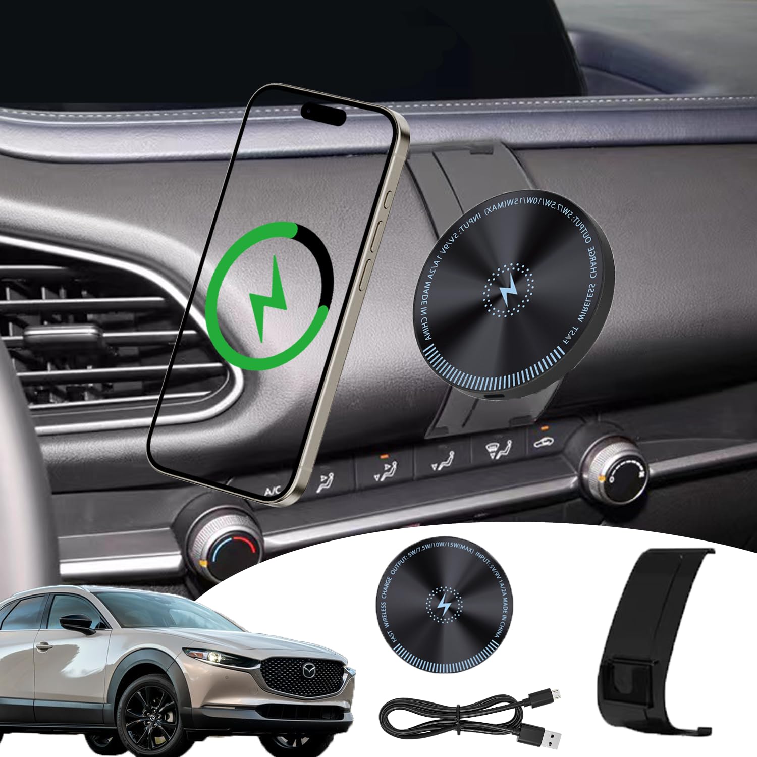 Cx 30 Mazda Usb Port Not Charging PD25W Fast Charge Type-c