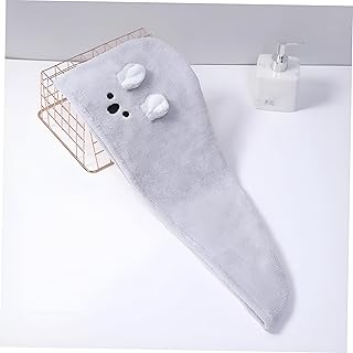 كاب الشعر - ارتقِ بمستوى العناية بشعرك باستخدام عمامة الخاصة بنا المصنوعة من مواد متقدمة تمتص الرطوبة مثالية لتجفيف المبلل بسرعة وتقليل التجعد ومناسبة لجميع أنواع الشعرقطعه واحده