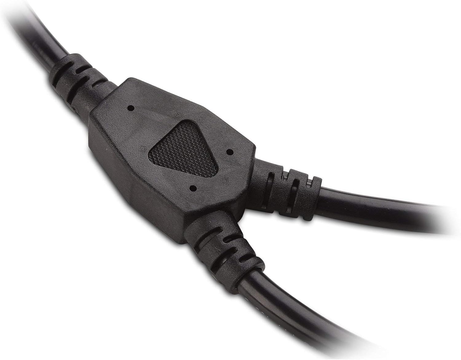 Cable Matters 2-Pack 16 AWG Heavy Duty AC Power Extension Cord (Power Extension Cable) in 15 Feet (NEMA 5-15P to NEMA 5-15R) & 2 Outlet Power Splitter Cord