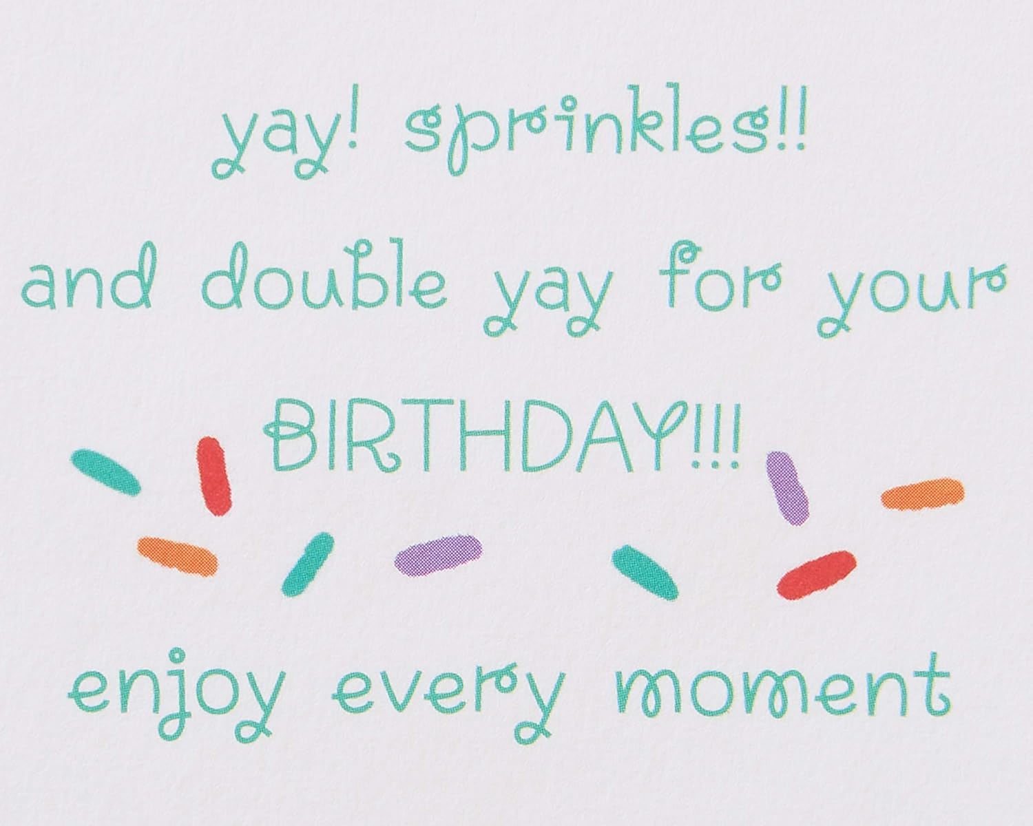 Papyrus Birthday Card (Enjoy Every Moment) - Image 3