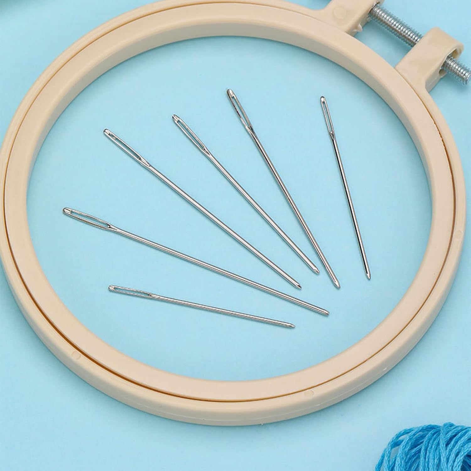 Sewing Needle Sturdy Alloy Construction Ideal for Delicate Stitching Quilting and Daily Fabric Repairs Alloy Hand Sewing Needle