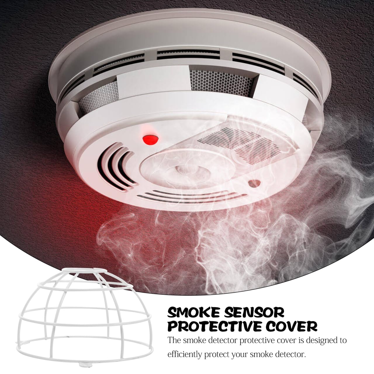NIYANGLE Cover Protective Dust Shield with Screws for Home Office Construction Sites Easy Installation Durable Fire Guard - Image 2