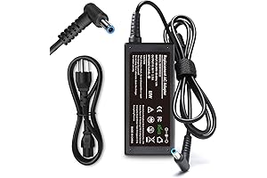 HP Charger 65W - Power Up Your Laptop with Reliability