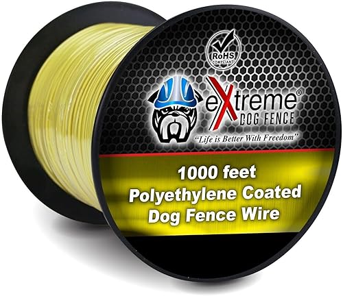 Extreme Dog Fence Alambre universal compatible con PetSafe y todas las demás cercas subterráneas para perros (1000 pies)