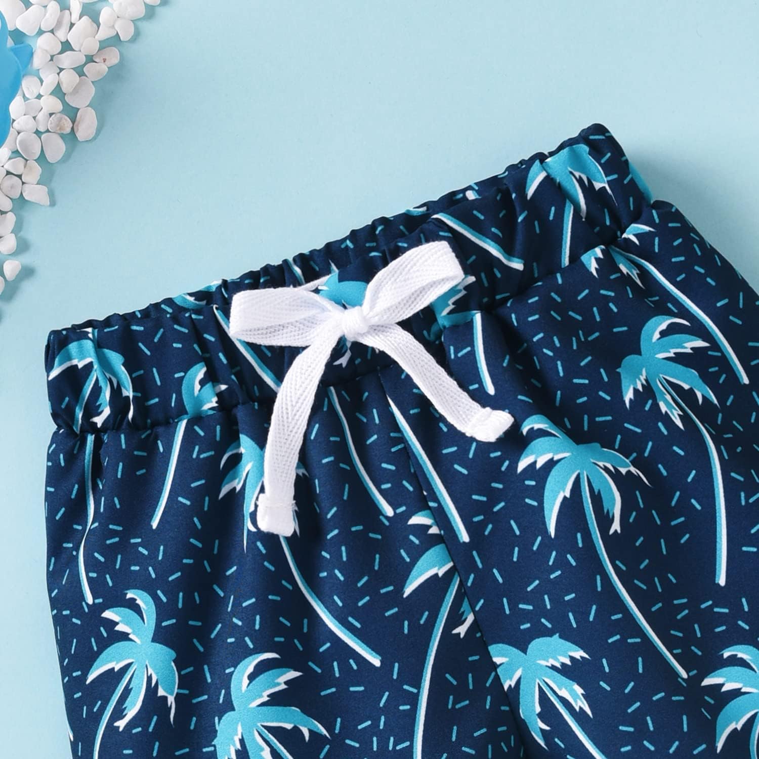 Aalizzwell Swim Trunks for Toddler Infant Baby Boys with Lining - Image 3