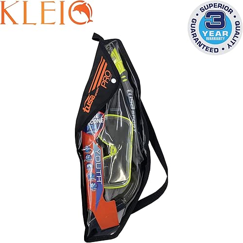 Miniatura 6 de TUSA Sport Conjunto combinado de máscara Mini-Kleio y esnórquel seco para jóvenes