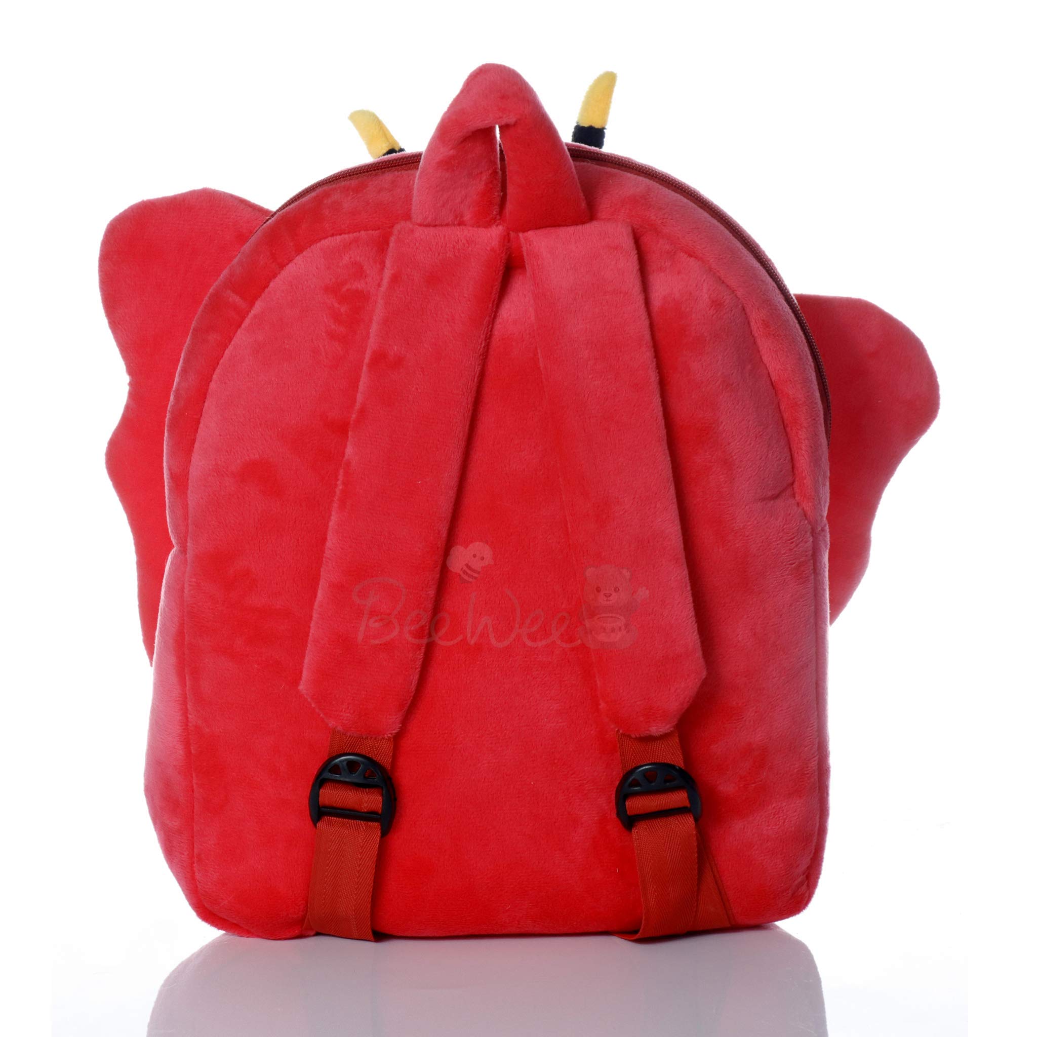 BeeWee® - Plush Soft Butterfly Bag Backpack 30 Cms (RED) - Image 2 thumbnail
