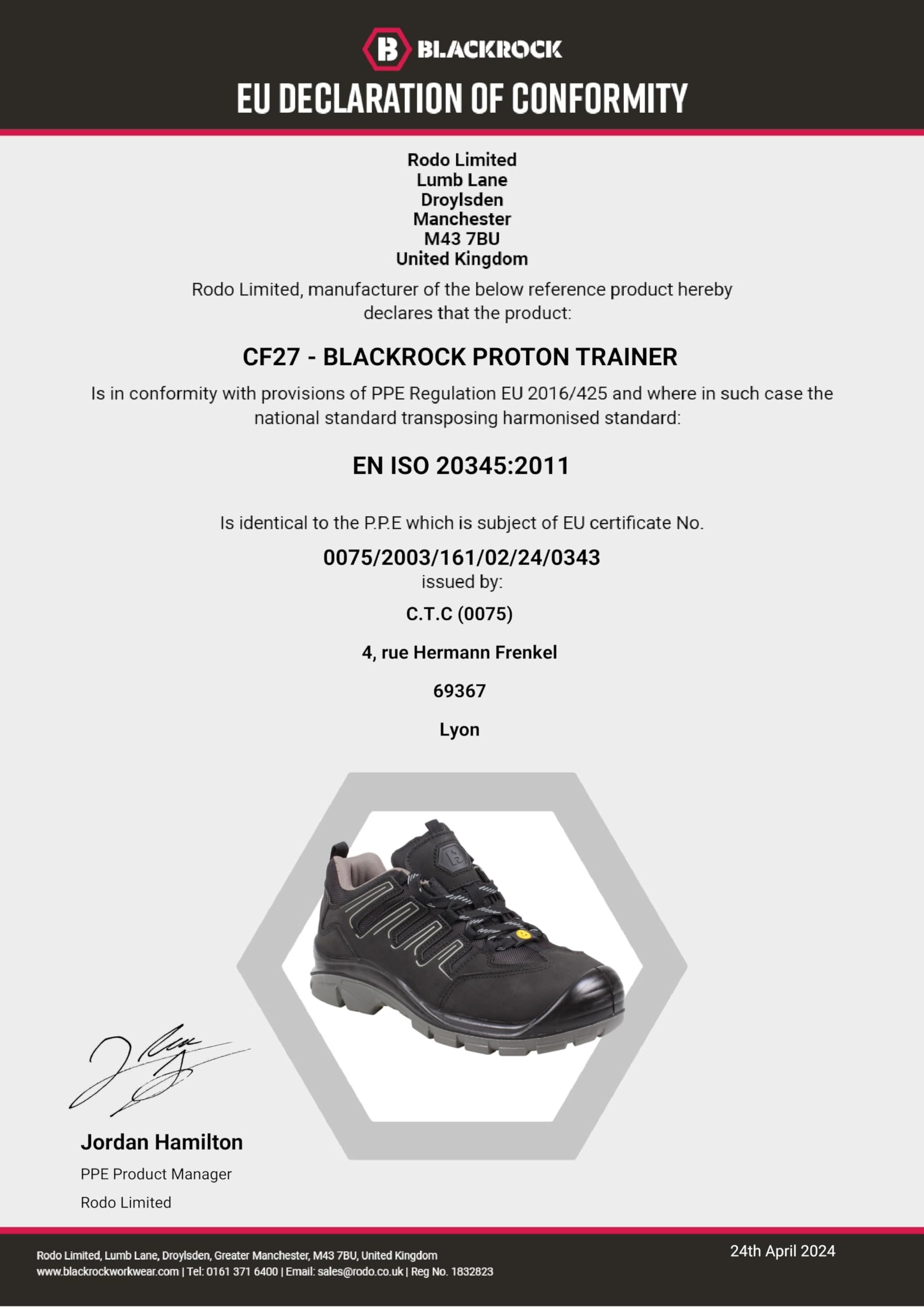 Blackrock Proton ESD