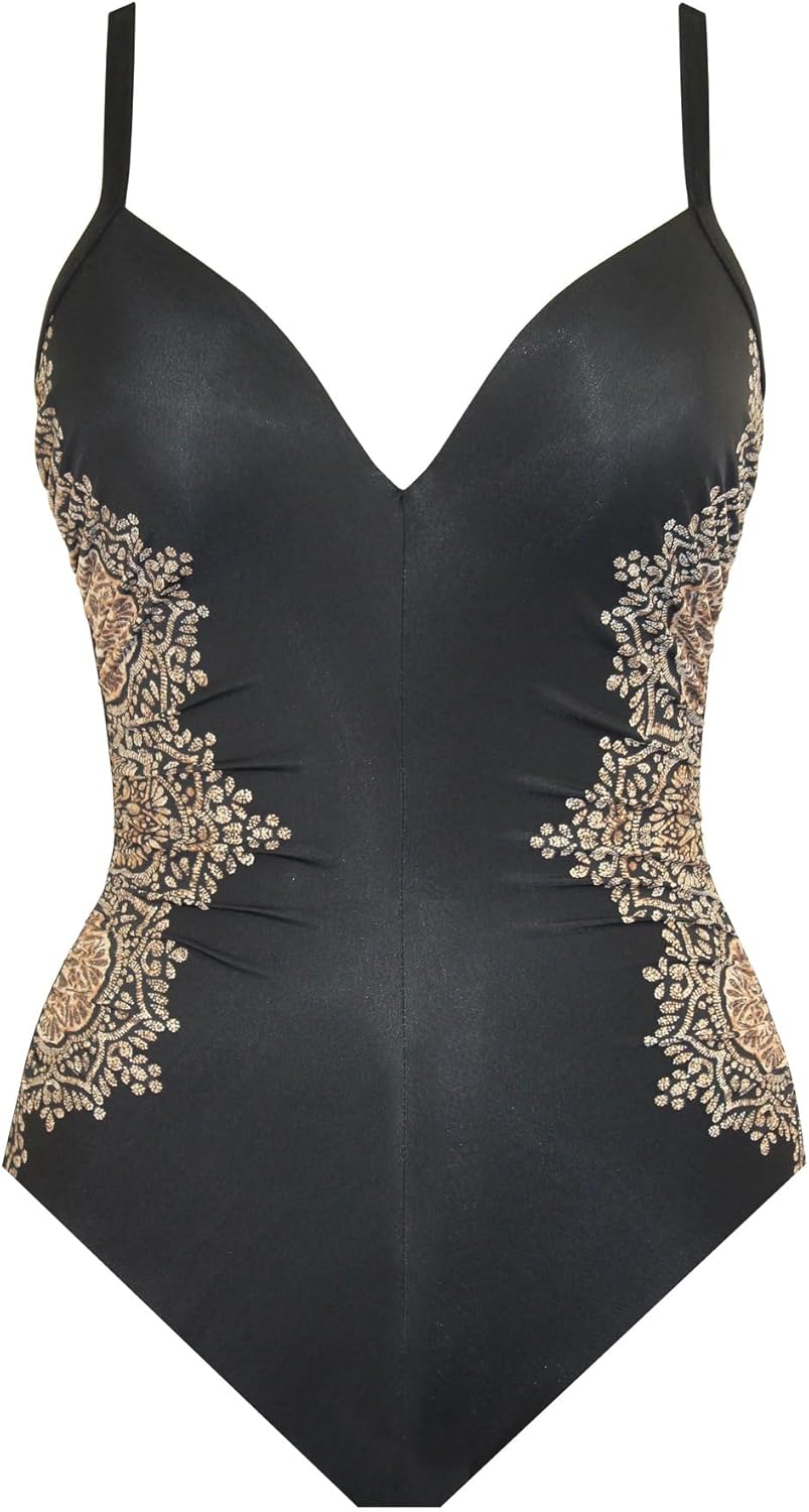 Miraclesuit Women's Swimwear Tummy Control Slimming Temptation Underwire Bra One Piece Swimsuit - Image 4