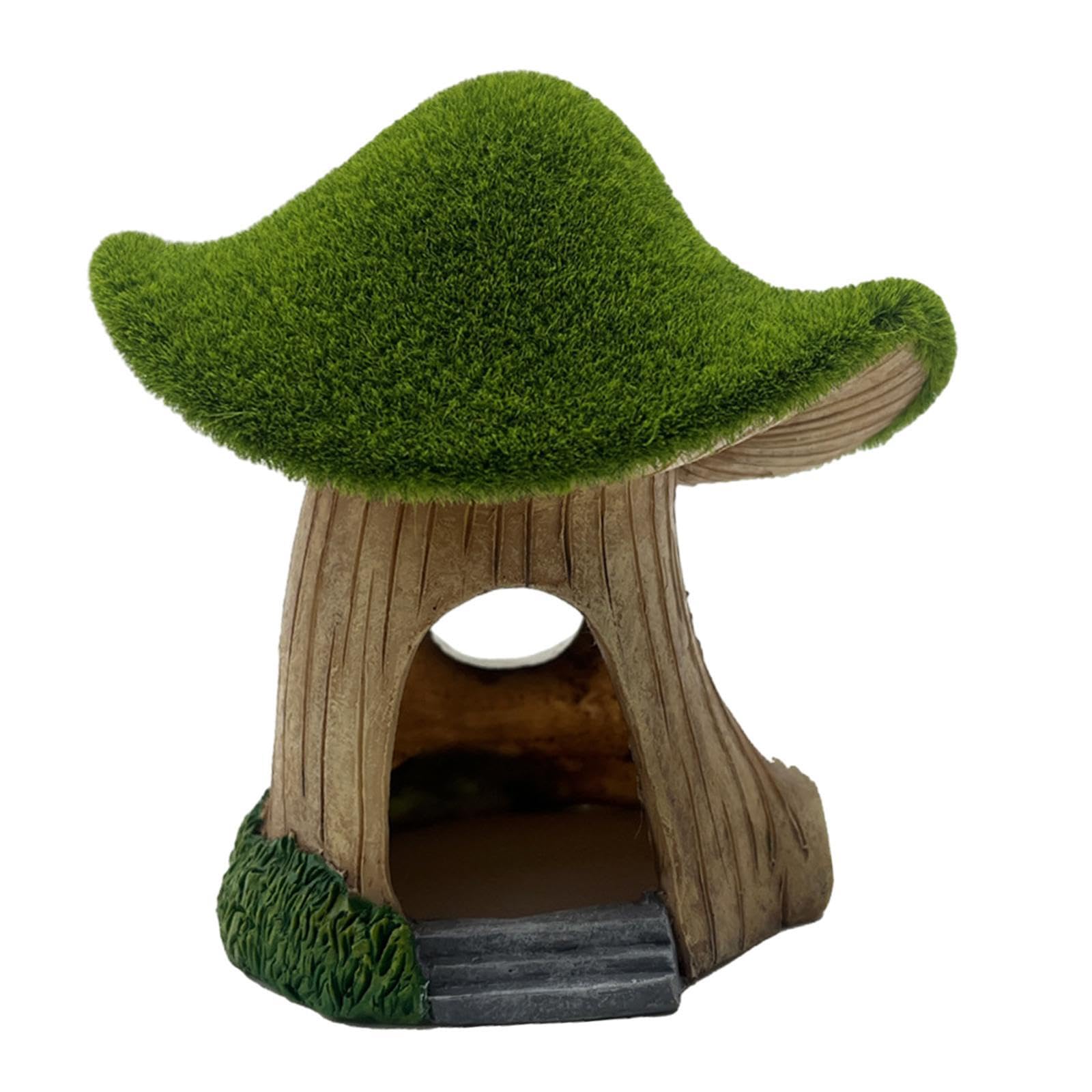 ALCXAZS Vivid Mushroom Shape Decoration Is Engaging Inviting Fish To Experience Comfort While Beautifying Aquarium Home Fish Tank Landscape Aquarium Hideout