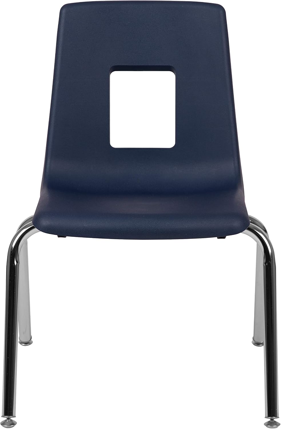 Flash Furniture Mickey Advantage 4-pack Navy Student Stack School Chair - 16-inch