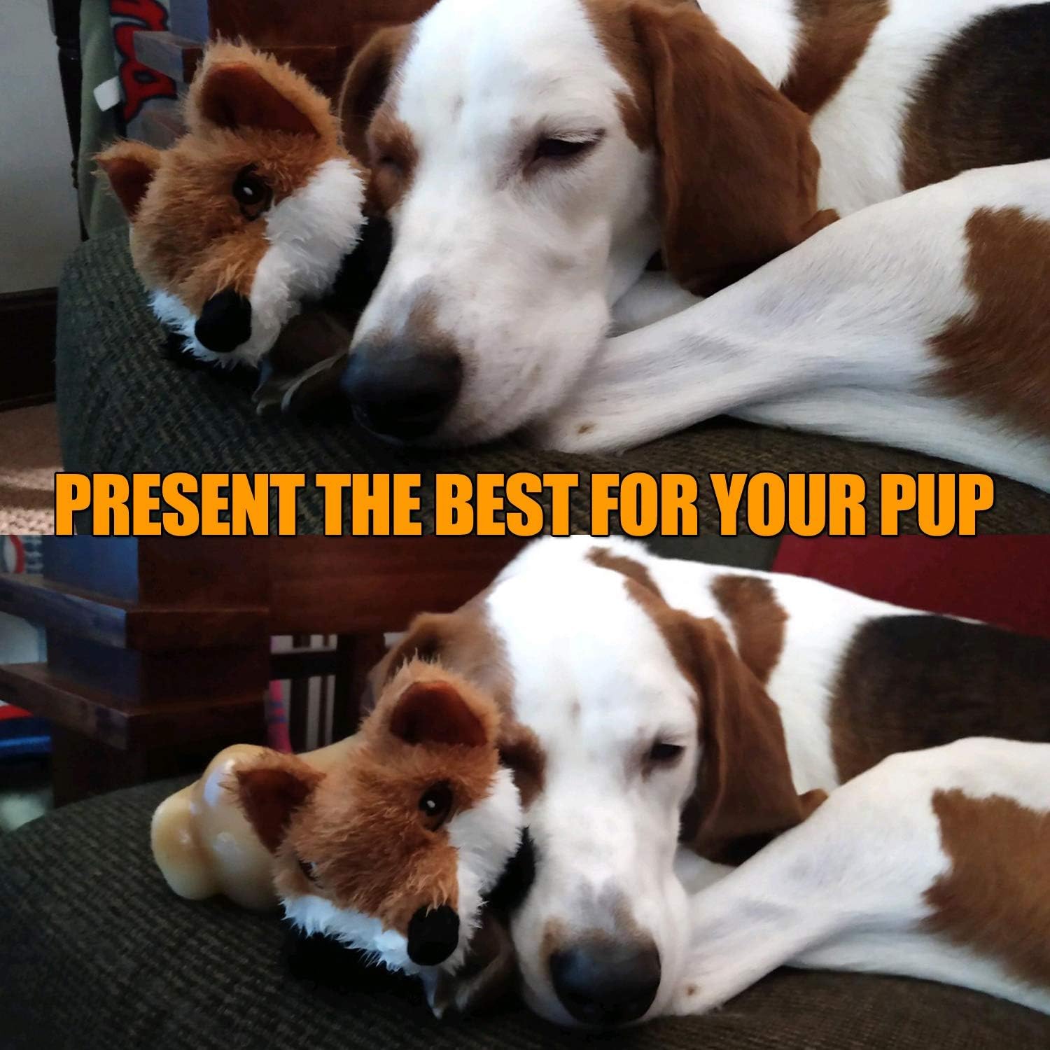 Dog Squeaky Toys Octopus, No Stuffing Crinkle Plush Dog Toys for Puppy Teething, Durable Interactive Dog Chew Toys for Small to Medium Dogs Training and Reduce Boredom (3 Pack)