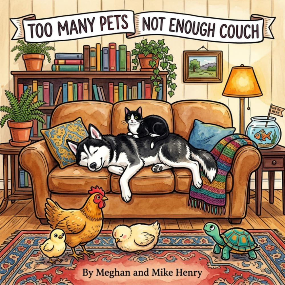 Too Many Pets Not Enough Couch