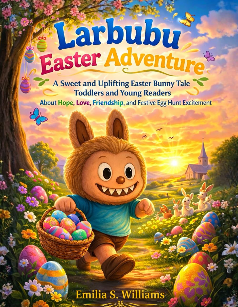 Larbubu Easter Adventure: A Sweet and Uplifting Easter Bunny Tale for Toddlers and Young Readers About Hope, Love, Friendship, and Festive Egg Hunt Excitement
