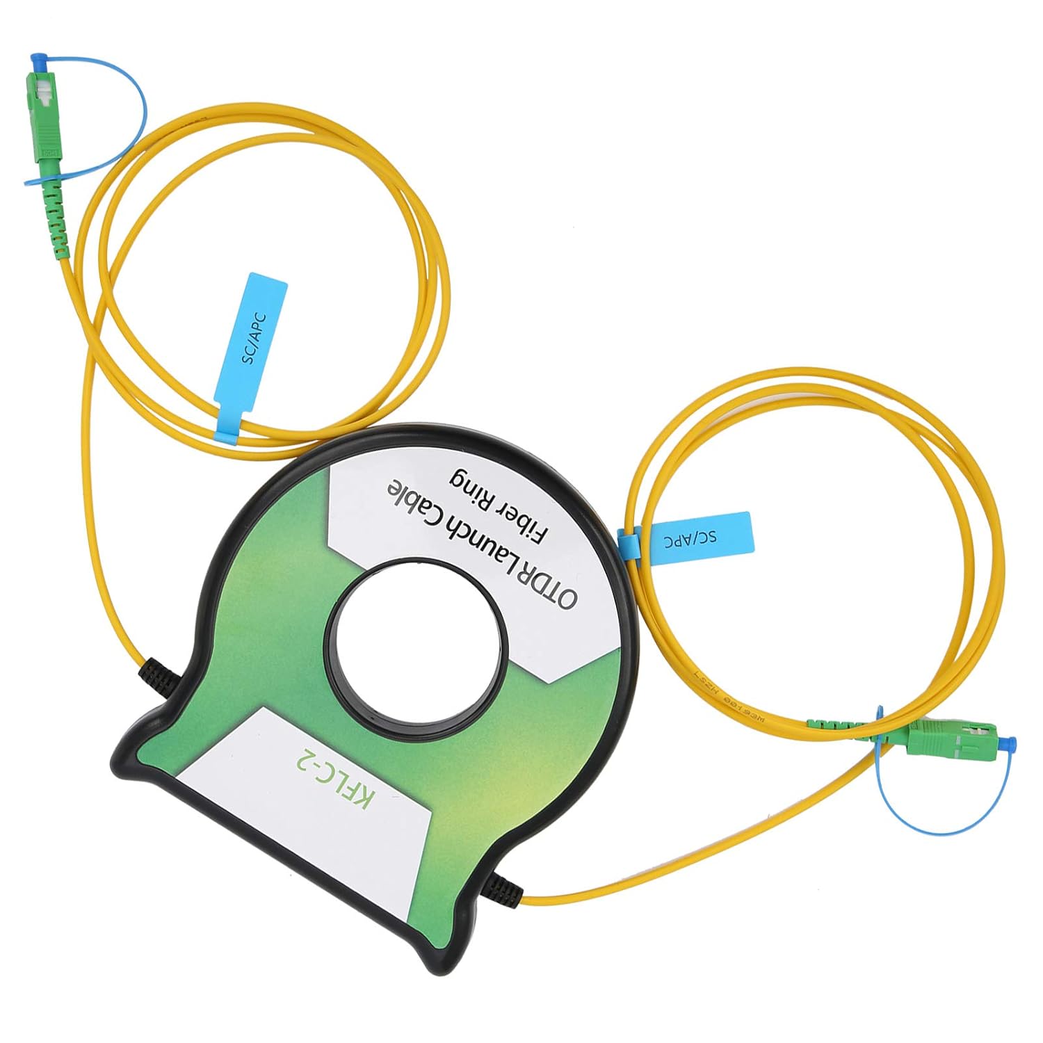 Eujgoov 9/125um 500M SC/-SC/Connector OTDR Optical Fiber Launch Cable Singlemode Improving The Accuracy of Test Results