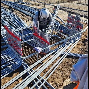 Rack-A-Tiers SLAMMERSinc. Rigid/PVC Conduit Spacer with Support Hole - 50 Pack (3/4-inch) (35075.RSWS)