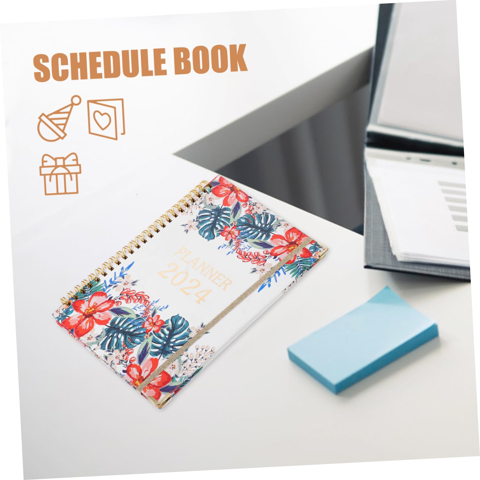 Lurrose 5stücke Binder Notizbuch Tragbarer Planer Für Lehrer Und Studenten Organizer Für Büro Und Studium Praktisches Notizbuch Für Kreative Ideen Und Tägliche Planung