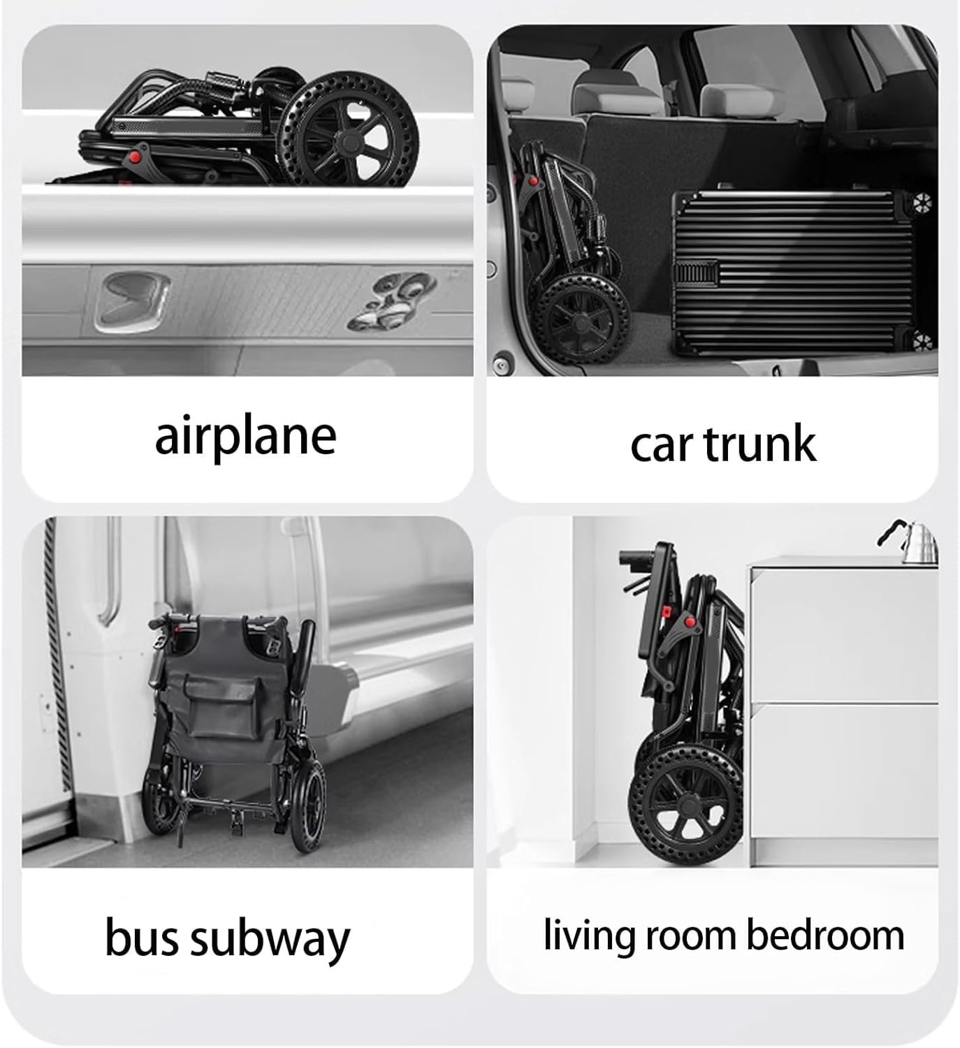 Amazon.co.jp: 折りたたみ式車椅子、軽量、手持ち式、高齢者用、特殊