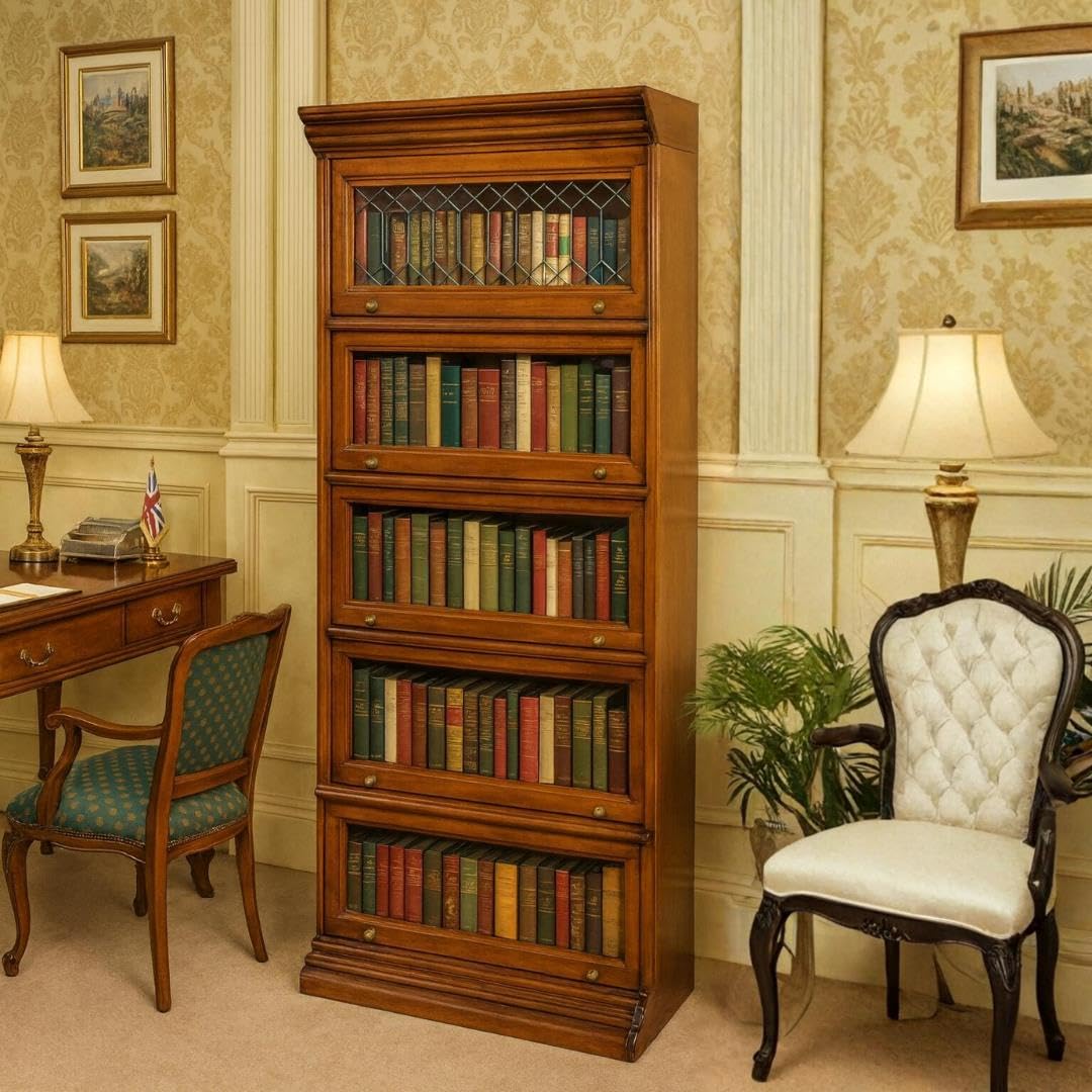 Amazon.com: Crafters and Weavers Legacy 5 Stack Barrister Bookcase