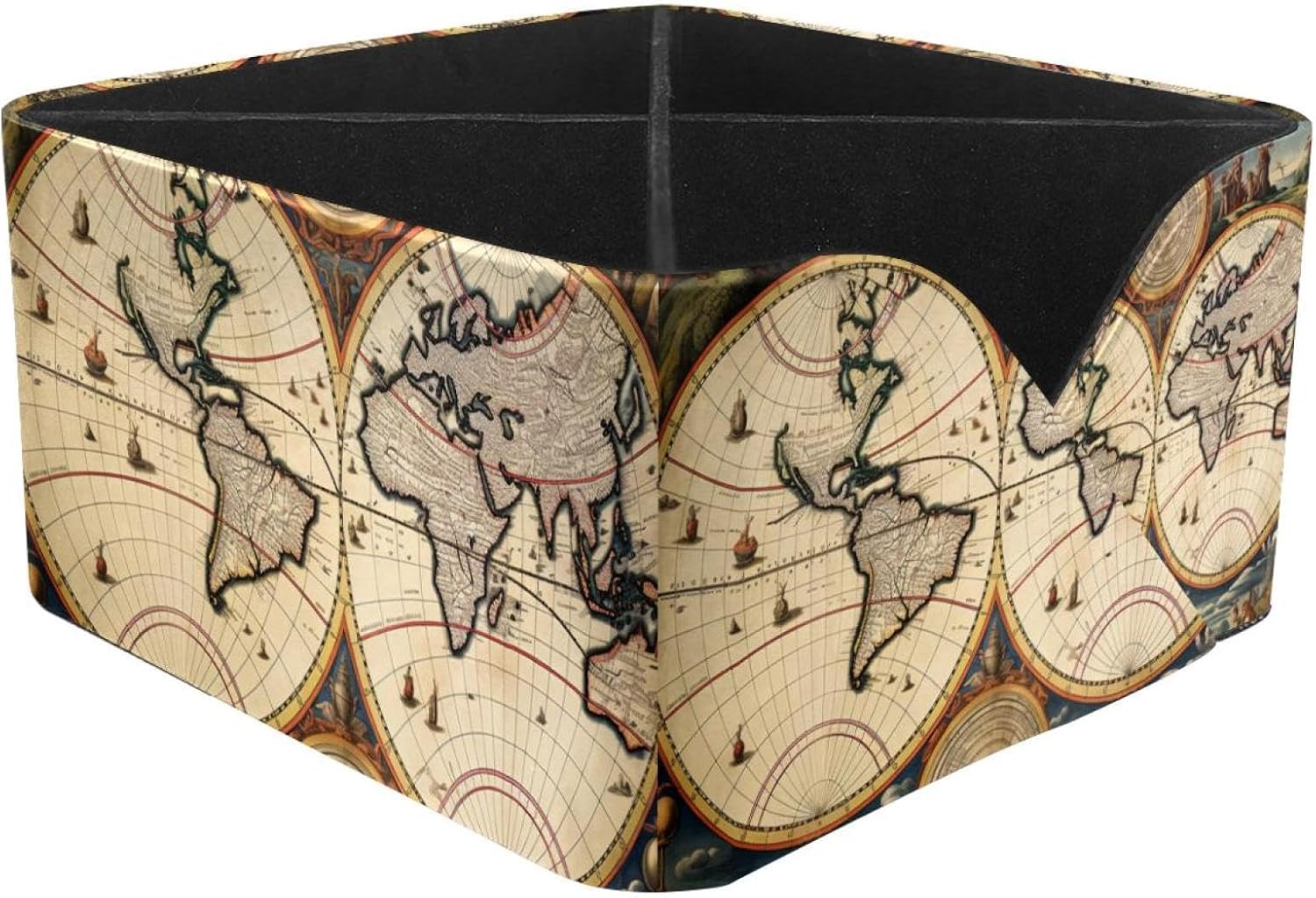 Office Desk Accessories,Desktop Organizer,Office Organizer,1-Pc,Compass Road World Map