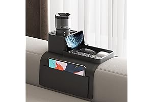 Lovesac Accessories: Silicone Couch Cup Holder, VIENFUT Anti-Spill Anti-Slip Sofa Armrest Tray