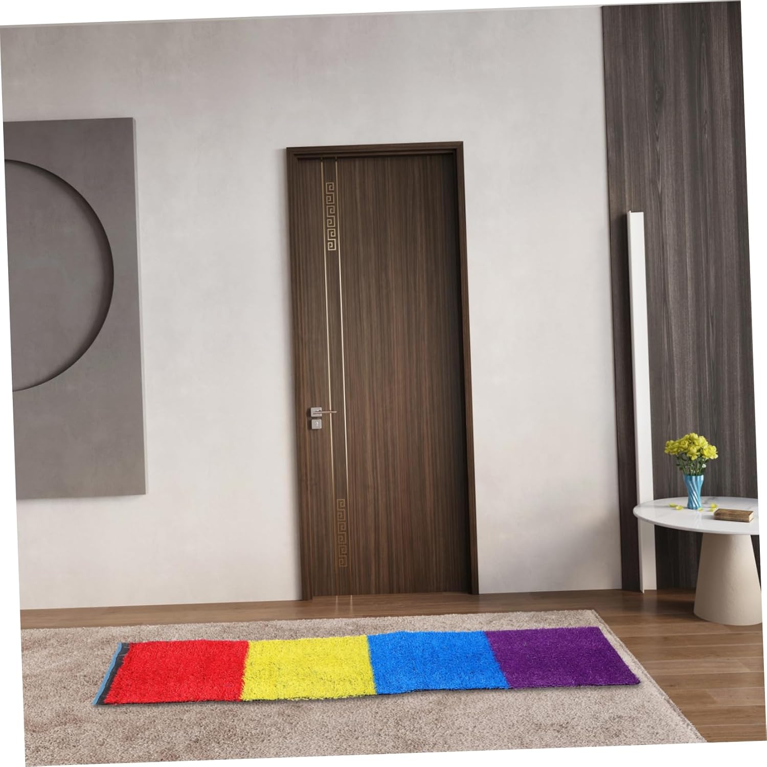 POPETPOP Artificial Grass Playground Mat Fake Turf Mat Soft Comfortable Material