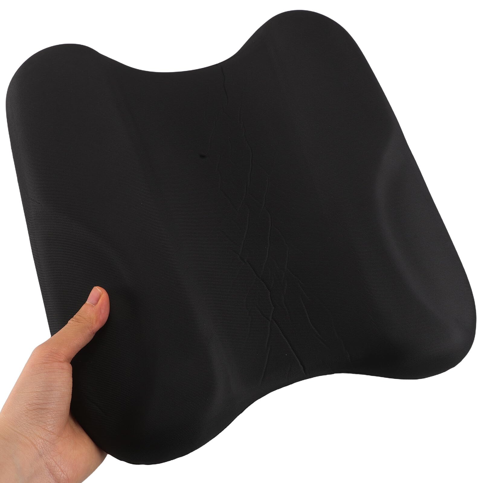 Lot de 2 Planches de Natation Noires pour Adultes Planche D’Entraînement Flottante Ergonomique en Mousse Résistante pour Apprentissage Sécurité et Exercices en Piscine