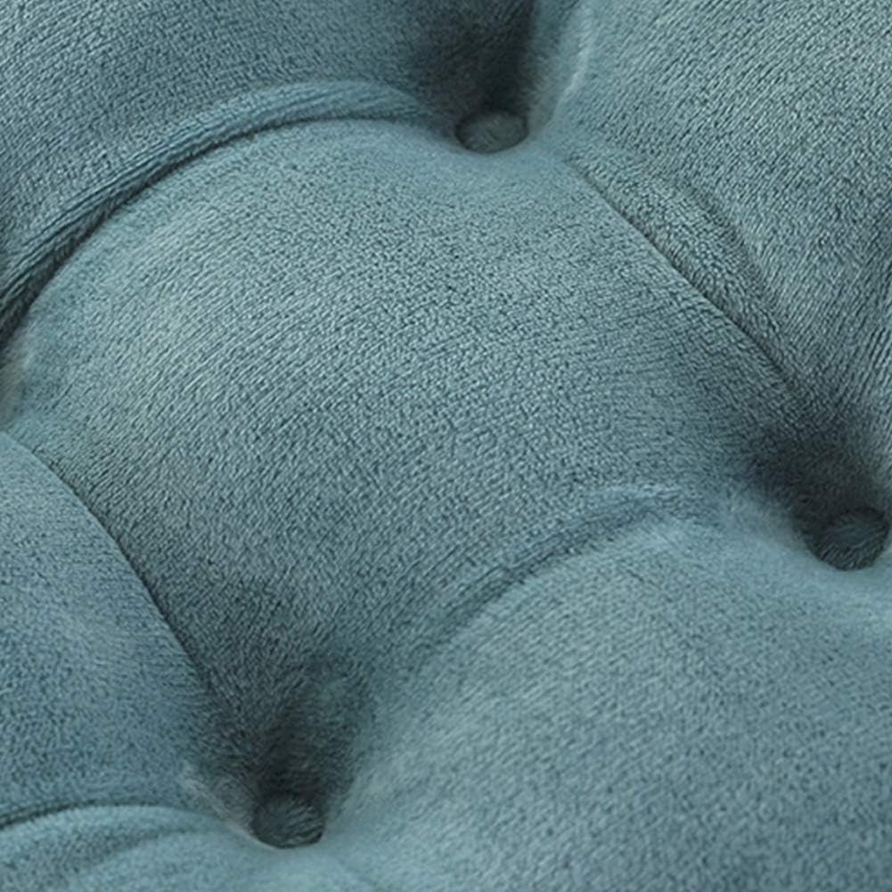Square Chair Cushion Seat Pad,Velvet Thicken Chair Pad Non Slip Patio Seat Cushion Solid Color Office Dining Chair Stool Cushion