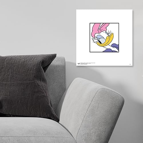 Miniatura 3 de Trends International Gallery Pops Disney Mickey and Friends - Arte de pared Happy Duck Expressions, versión sin marco, 12 x 12 pulgadas