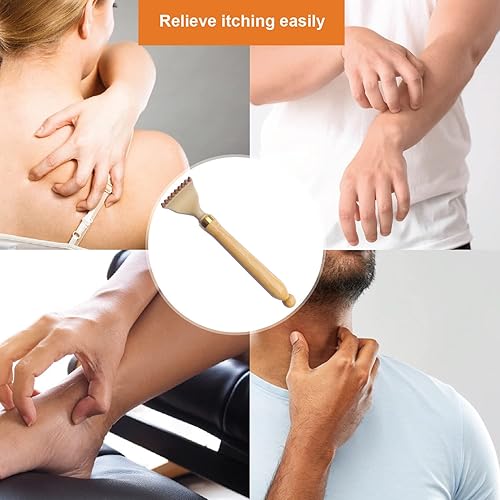 Miniatura 9 de Rascador de espalda, rascador de espalda de bambú extensible portátil para hombres y mujeres con hermoso embalaje de regalo, rascador corporal para