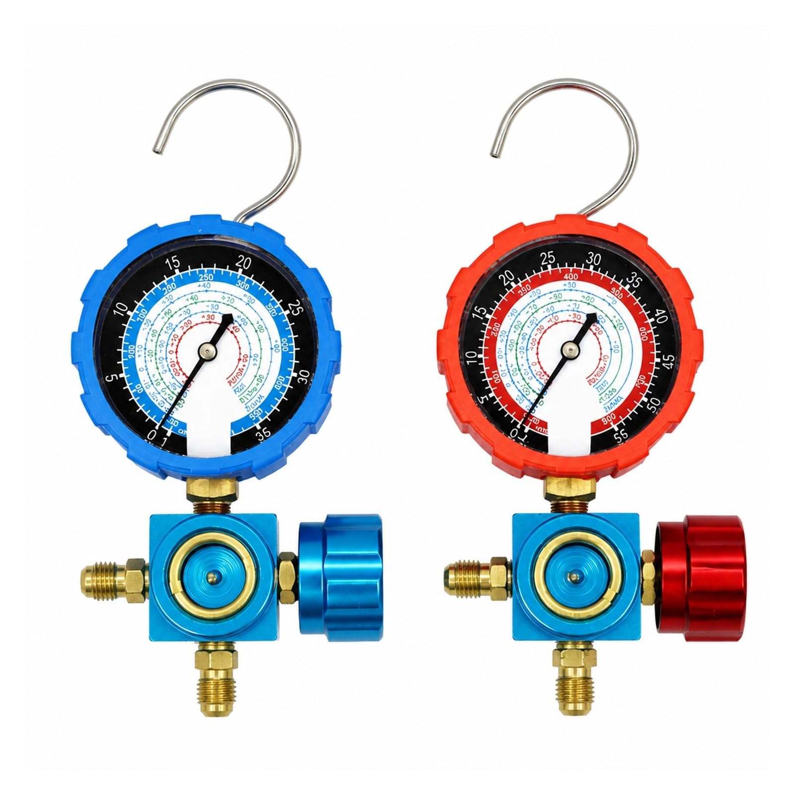 Ciśnieniomierz, Wskaźnik Kolektora Czynnika Chłodniczego R410A 800/500PSI | High set 1