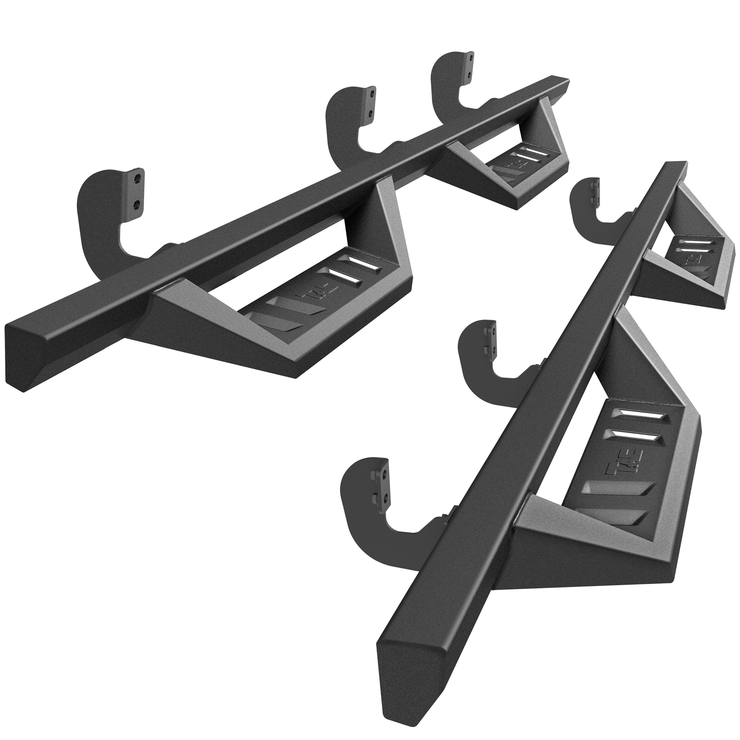 TAC Sidewinder Running Boards Fit 2005-2025 Nissan Frontier Crew Cab 4” Drop Side Step Nerf Bar Rocker Slider Pickup Truck Exterior Accessories 2pcs