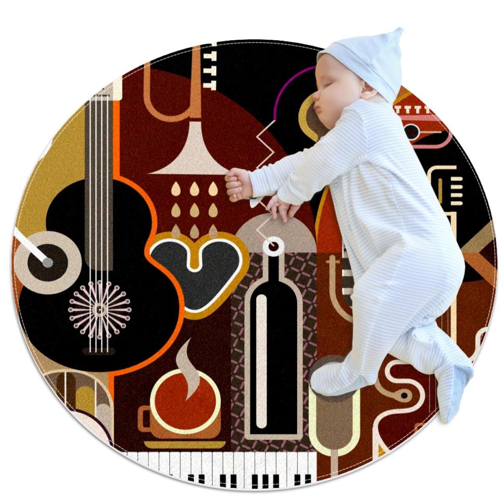 Tapis de bain musique camomille pour adoucir la chambre des enfants