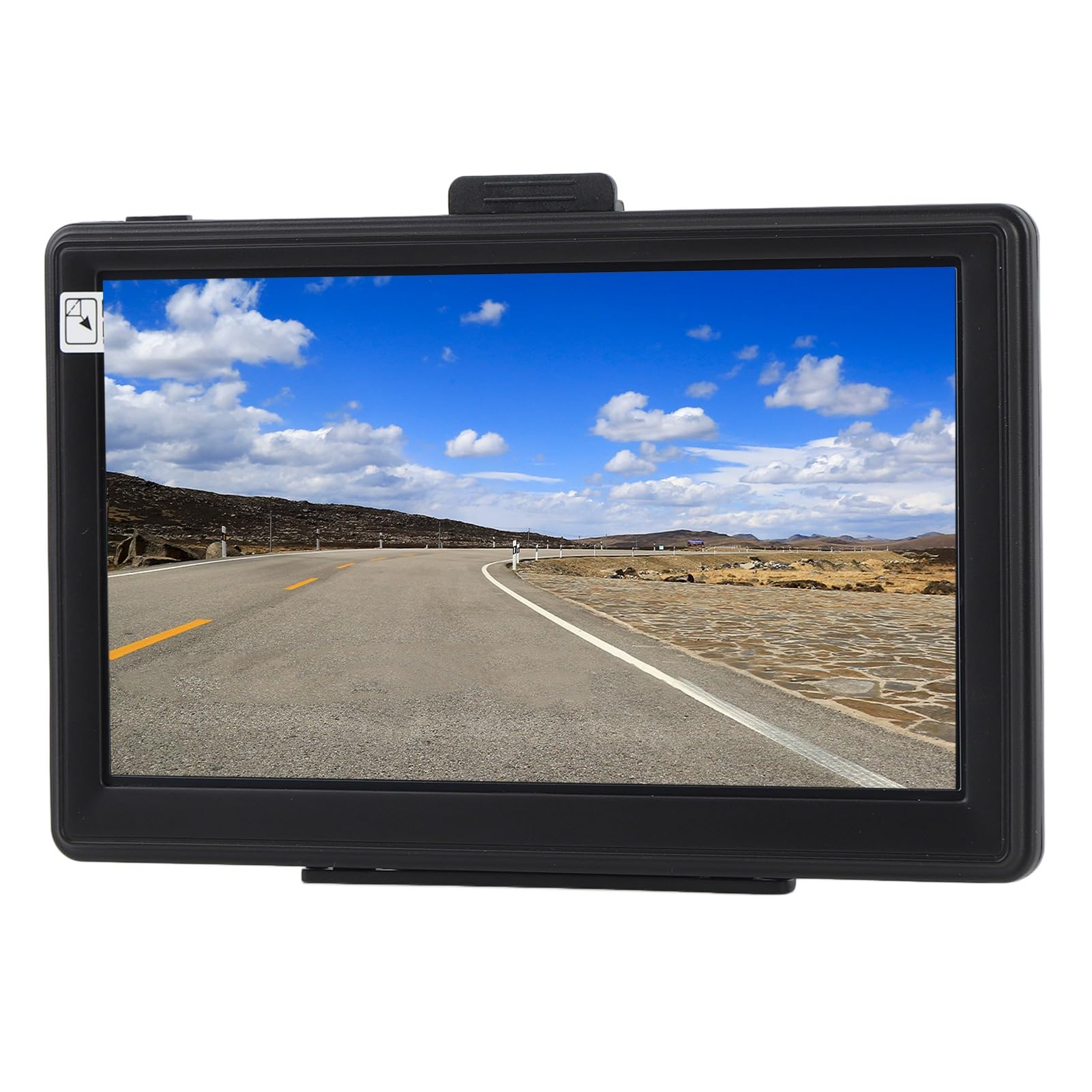 Headerbs Navegador GPS de 7 Pulgadas para Camión, Alertas de Voz,