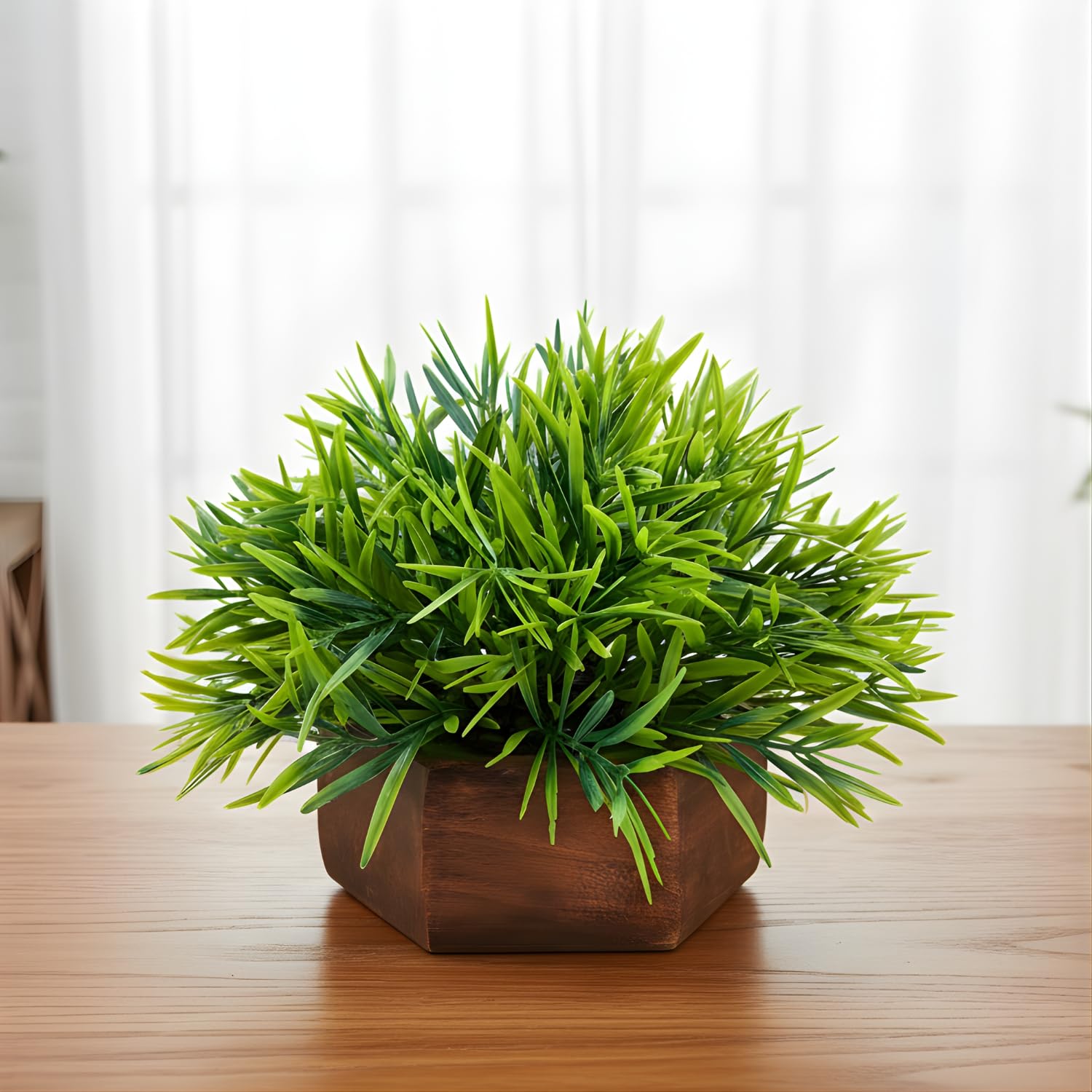 Artificial Bamboo Leaf Plant - Elegant Home Decor -8 Artificial Bamboo Leaf Plant - Elegant Home Decor -8