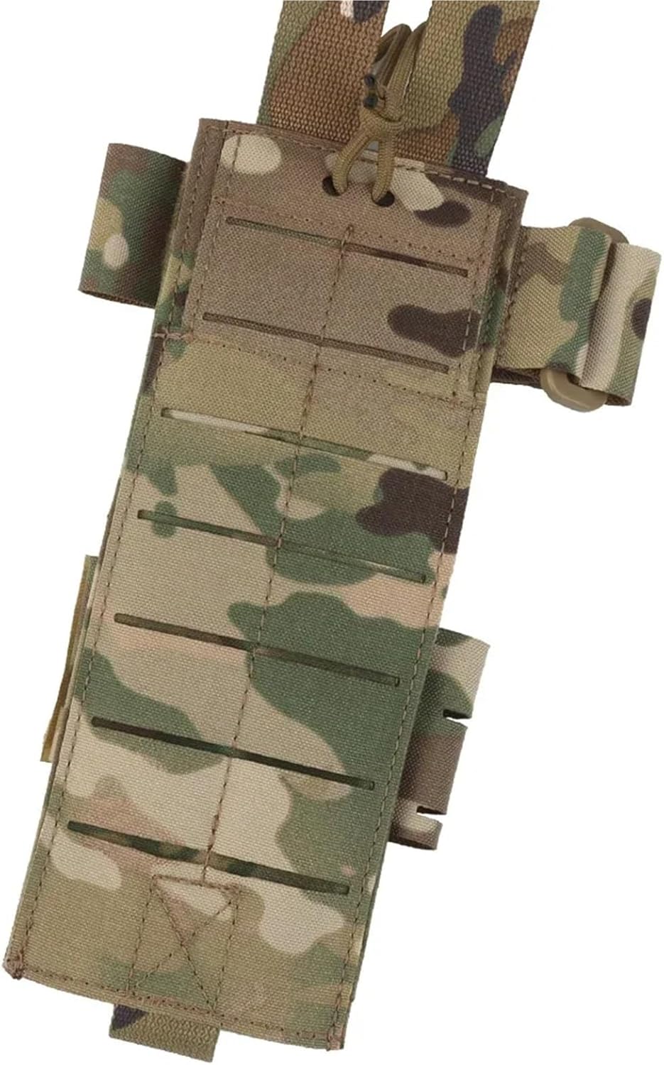 MOLLE Pouch Radio Case Modular Quick-Release Multi-Radio Walkie Talkies Adjustable Storage Bag