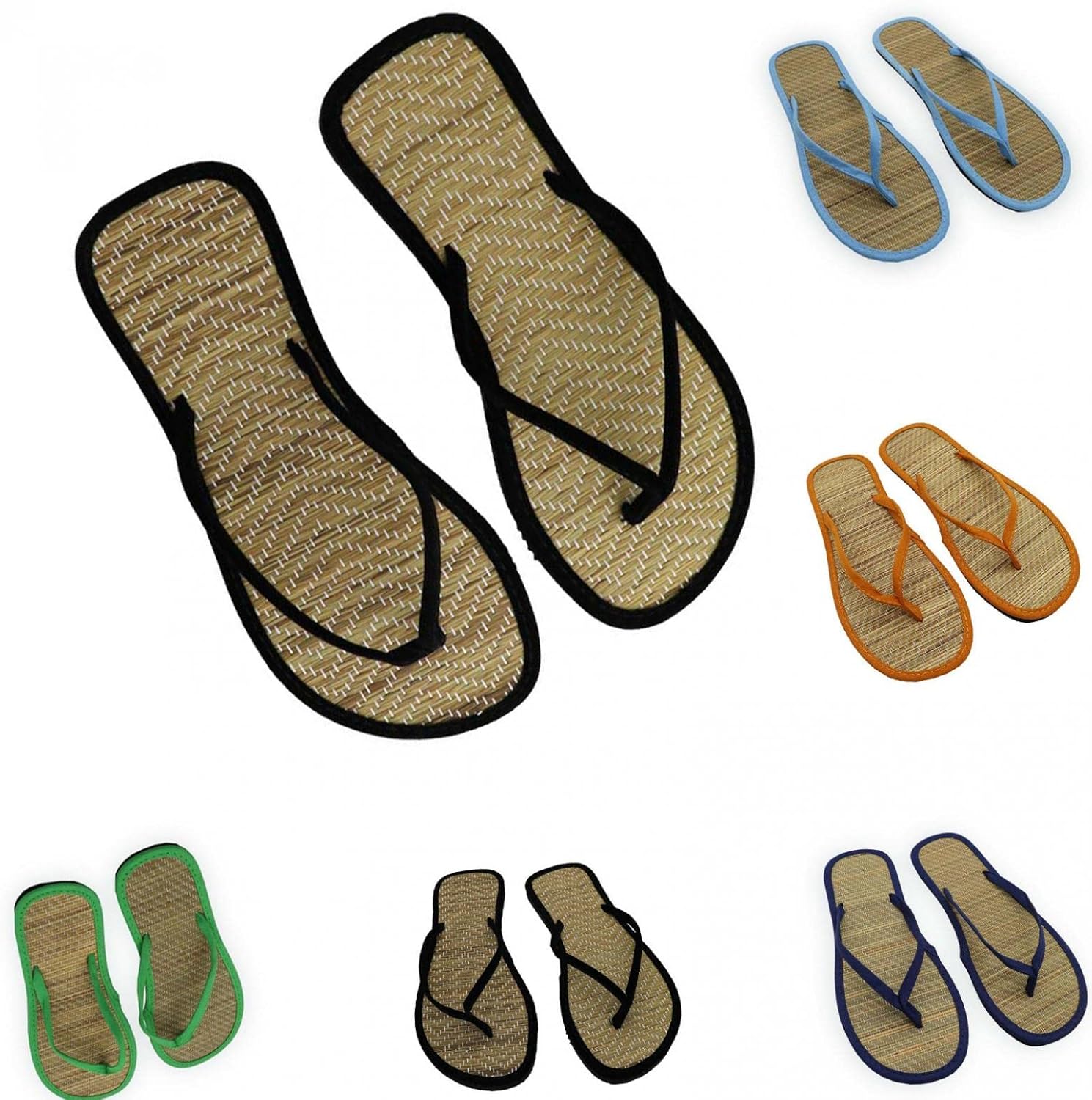 Saohuo Ladies Slippers Straw Open-Toe Flip Flop Nigeria Ubuy