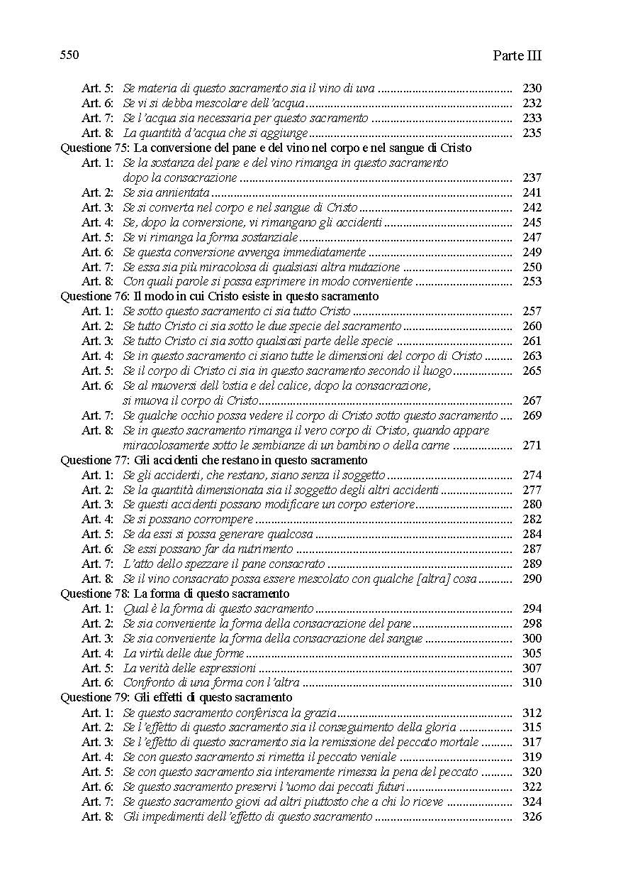 Somma di teologia. Seconda parte della parte terza (Vol. 4/2)