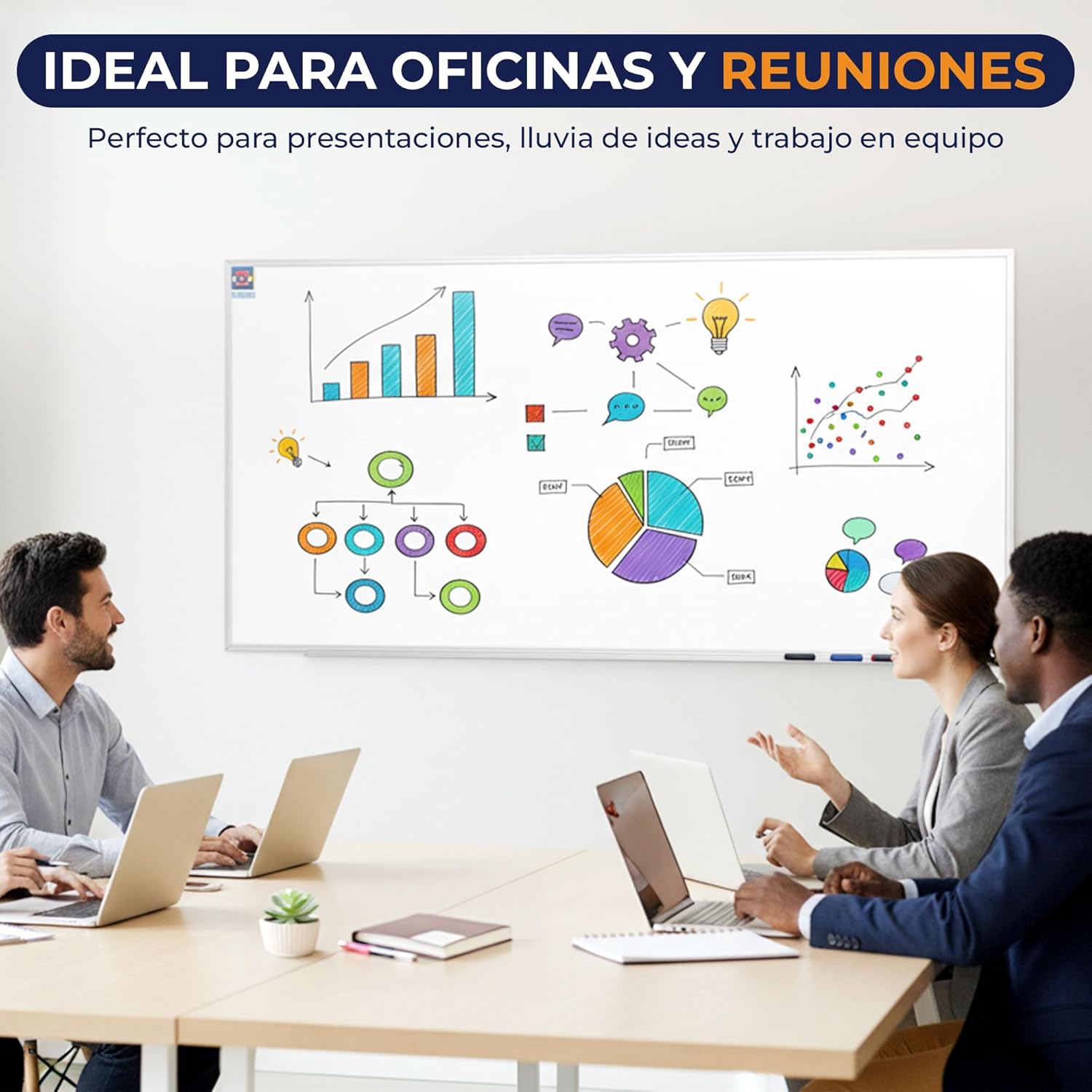 ABC Large School Whiteboard 122cm x 244cm Shipped Immediately Includes Nibs and Installation Kit