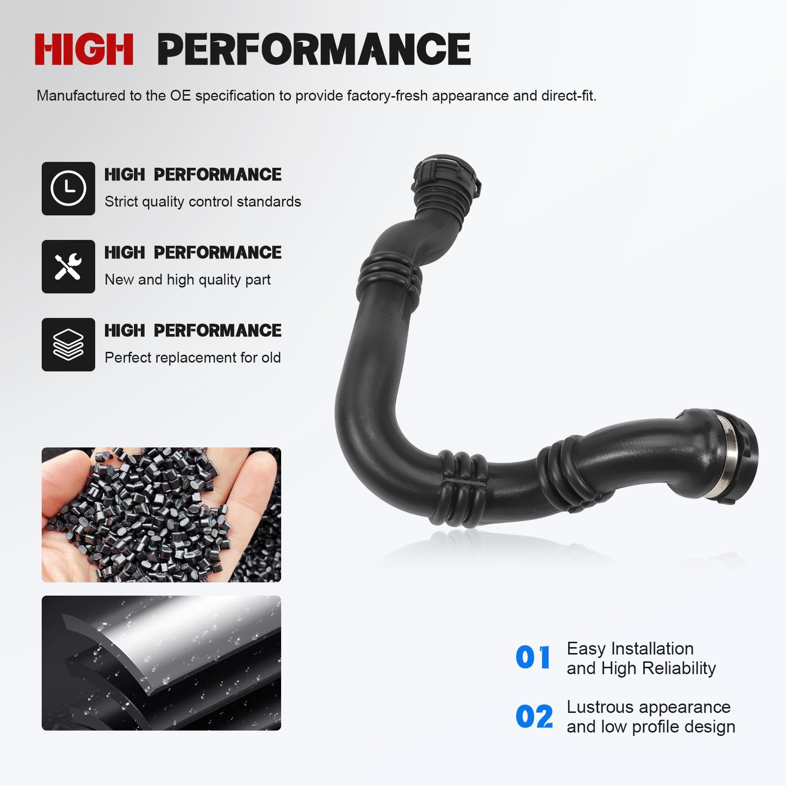Tubo di aspirazione pressurizzato Turbo Per Laguna3 2007-2015 Latitude 2010-2015 2.0 DCi 8200551943,AS509710
