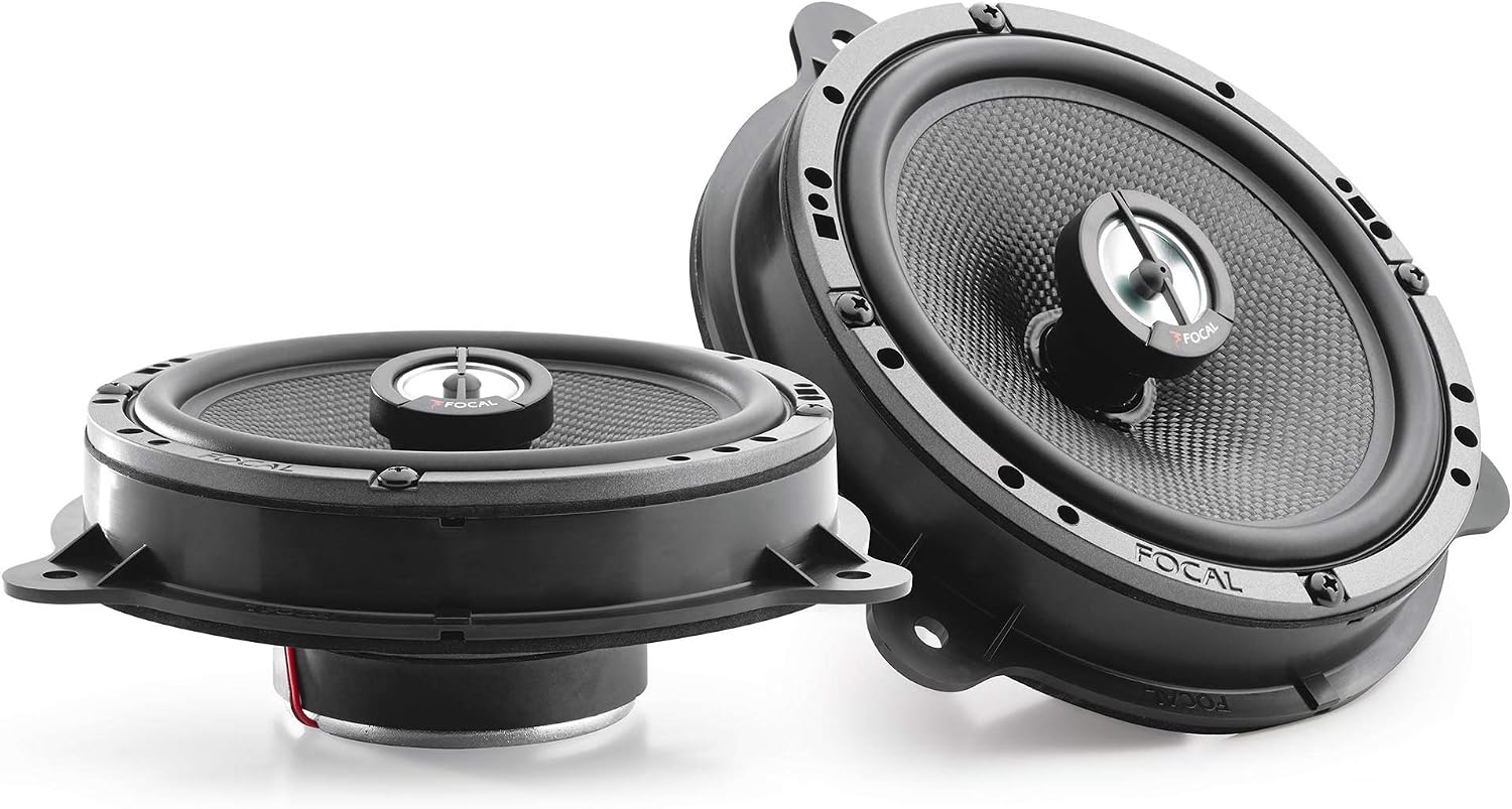 Focal ICRNS165 2-Way Coaxial Kit Compatible with Select Nissan and Smart Cars