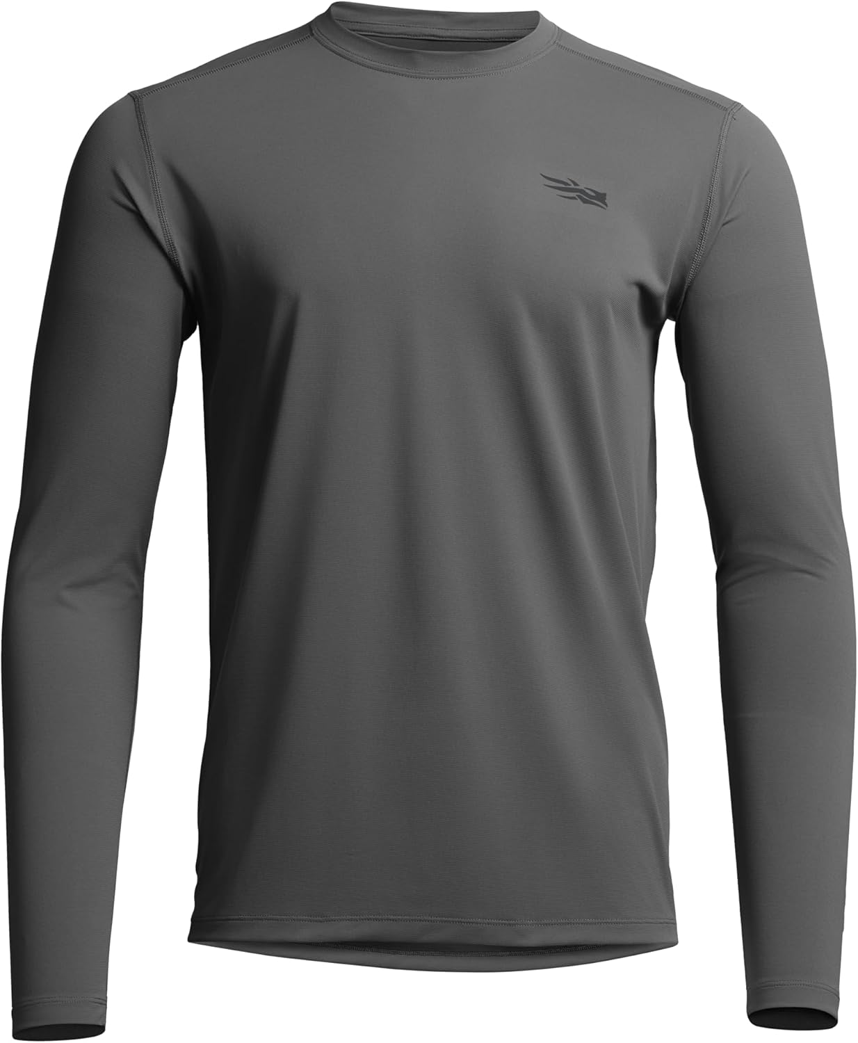 SITKA Radiant Long Sleeve Crew Neck - Lightweight Moisture-Wicking Mens Shirt