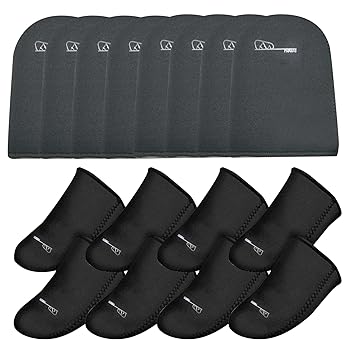 Copripunta In Neoprene Per Piedi | 4 Paia Scaldadita | Ideali Per Ciclismo, Trekking, Bagno Ghiaccio - Foto 10