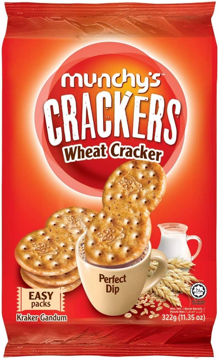 Munchy's Wheat Crackers 322g.