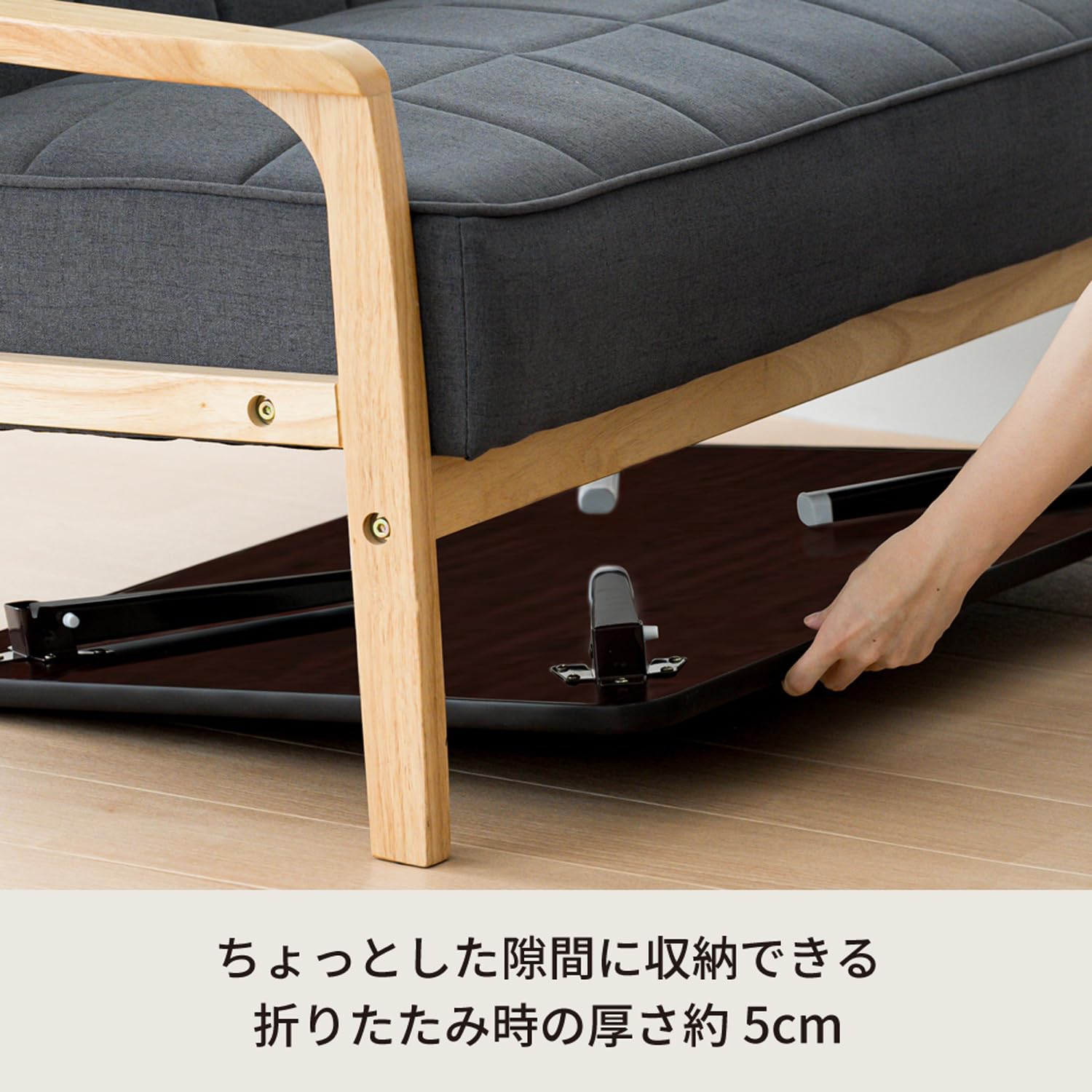 Amazon.co.jp: 永井興産 ローテーブル 折りたたみ 幅90cm×奥行60cm