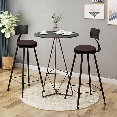 Miniatura 7 de Greenjin Cojín para silla de espuma viscoelástica de 13 pulgadas, almohadilla redonda antideslizante con respaldo de goma para sillas de cocina y