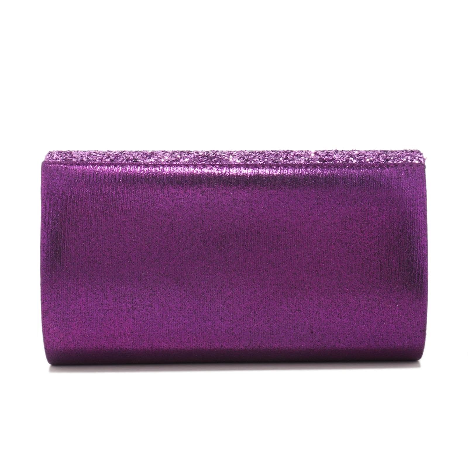 Abendtasche Damen Clutch Metall Kette Abend Taschen Pailletten Glitzer Mode Lady Umschlag Party Hochzeit Handtaschen Mädchen Handtaschen
